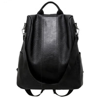 Women’s Solid Color Large Capacity Backpack