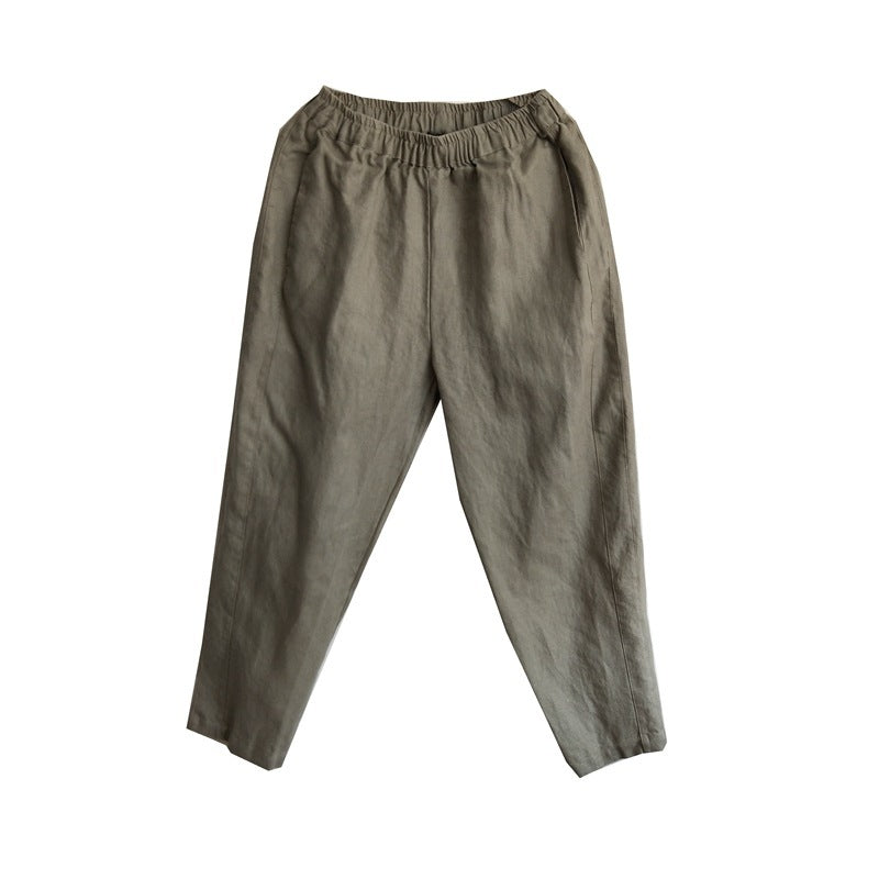 Ladies Fashion Linen Casual Professional Suits