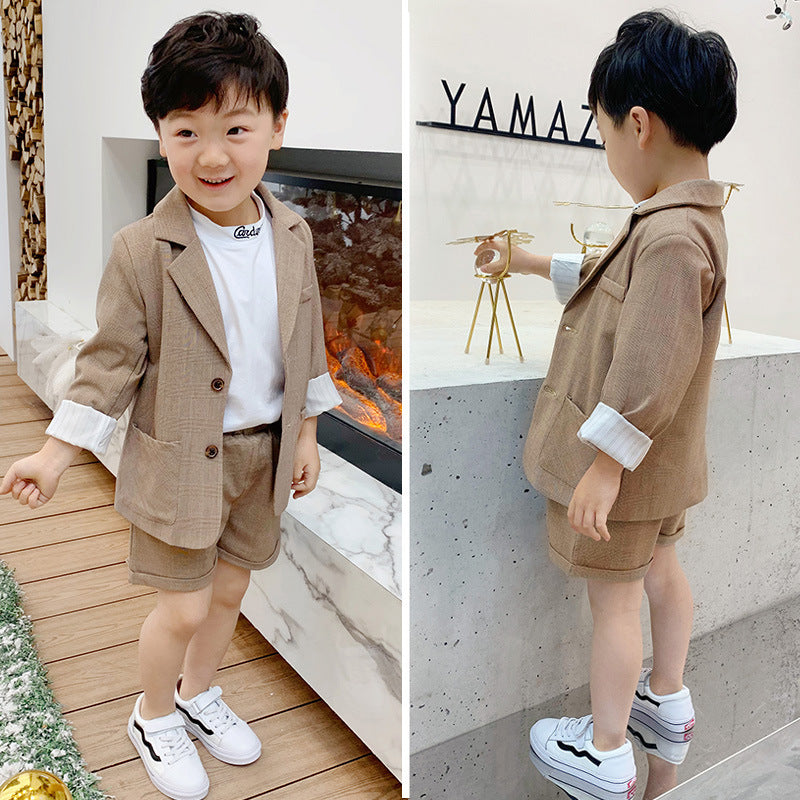 Men's And Women's Children's Suits And Casual Two-Piece Suits