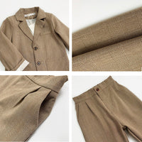 Men's And Women's Children's Suits And Casual Two-Piece Suits