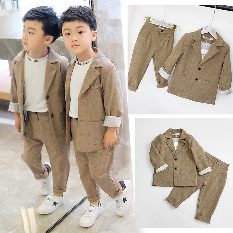 Men's And Women's Children's Suits And Casual Two-Piece Suits