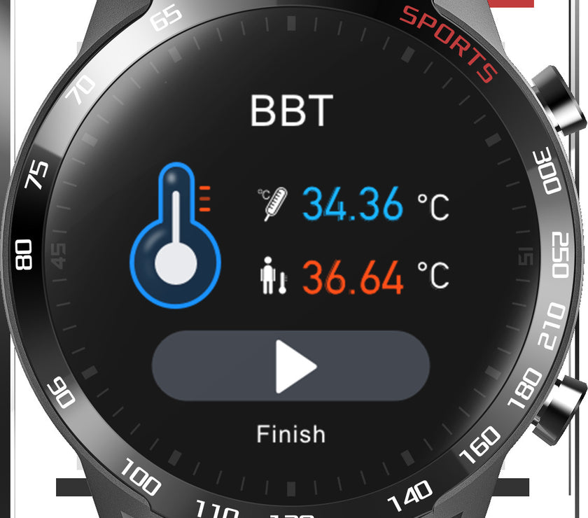 Smart Bracelet To Measure Body Temperature, Heart Rate, Blood Pressure, Blood Oxygen, Sleep