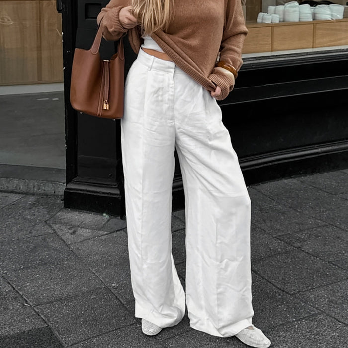 High Waist Wide Leg Pants Trousers Loose