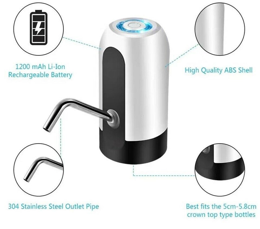 Water Bottle Electric Automatic Universal Dispenser 5 Gallon USB USB Water Dispenser Automatic Drinking Water Bottle