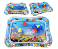 Baby Inflatable Tummy Time Water Mat for Infants | Summer Beach Play Pad Cushion Toy