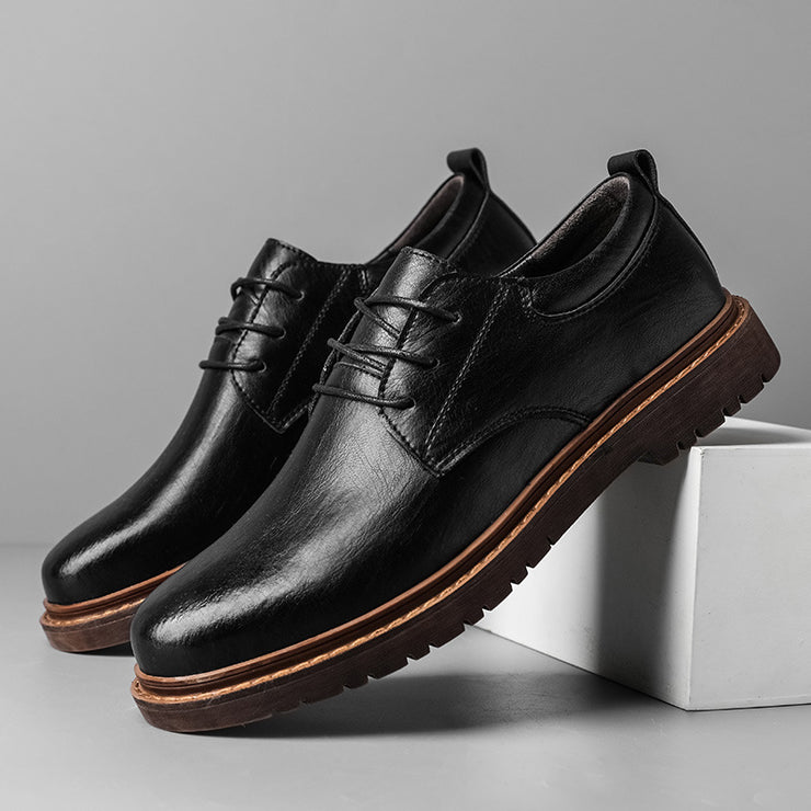 Men's Business Suits And Casual Leather Shoes