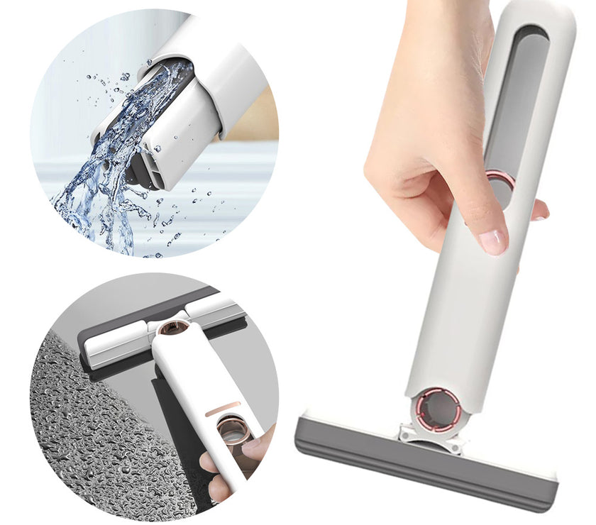 Mini Mops Floor Cleaning Sponge Squeeze Mop Household Cleaning Tools Home Car Portable Wiper Glass Screen Desk Cleaner Mop