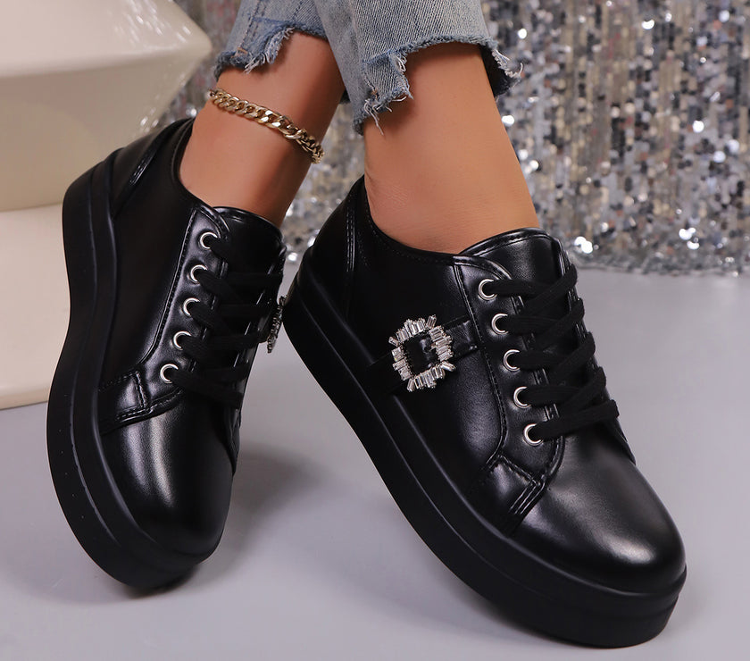 New Soft Bottom Leather Sports Women's Shoes