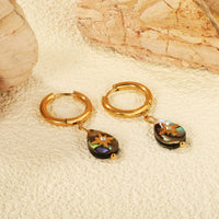 Creative Ear Studs Light Luxury Temperament Abalone Shell Earrings