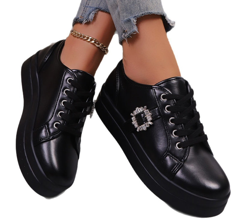 New Soft Bottom Leather Sports Women's Shoes