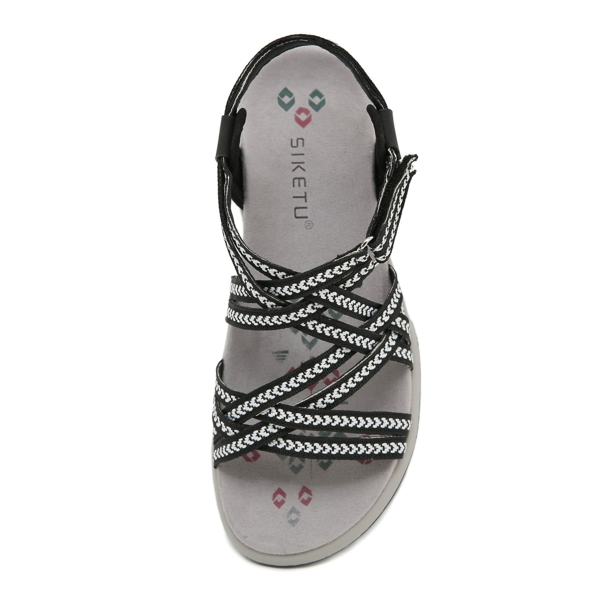 Sports Printed Casual Velcro Plus Size Women's Sandals