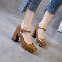 Spring NEW High Heel Low-cut Heel Women's Shoes