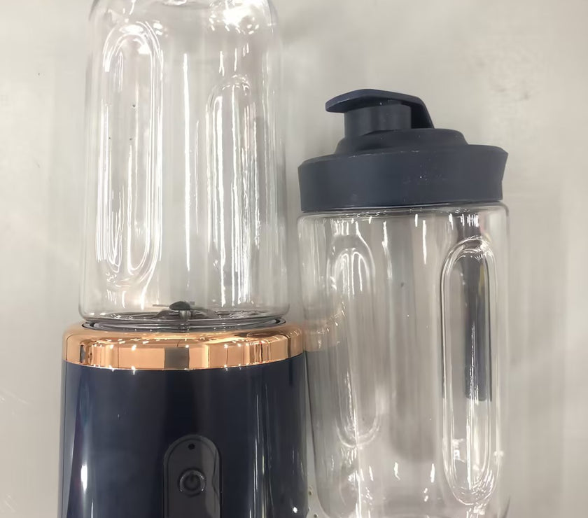 6blade Portable Blender Mini Juicer Cup Extractor Smoothie USB Charging Fruit Squeezer Blender Food Mixer Ice Crusher Portable Juicer Machine