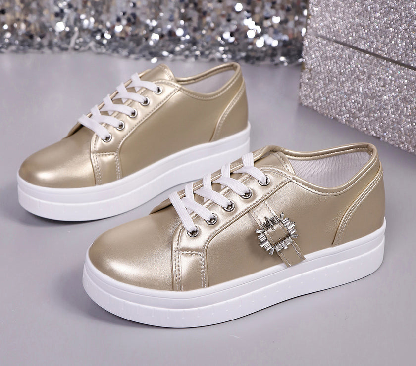 New Soft Bottom Leather Sports Women's Shoes