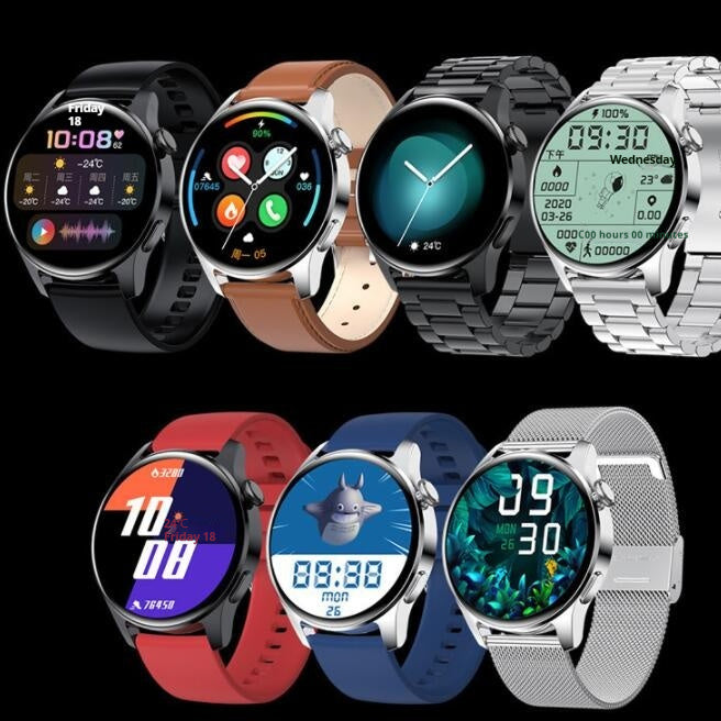 Smart Watch Heart Rate Blood Pressure Blood Oxygen Monitoring Bluetooth Call Music Astronaut Watch