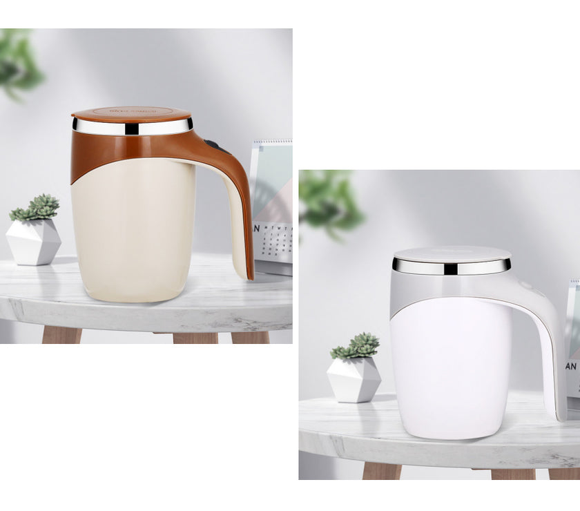 Rechargeable Model Automatic Stirring Cup Coffee Cup High Value Electric Stirring Cup Lazy Milkshake Rotating Magnetic Water Cup