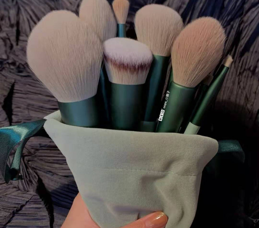 13Pcs Makeup Brush Set Make Up Concealer Brush Blush Powder Brush Eye Shadow Highlighter Foundation Brush Cosmetic Beauty Tools