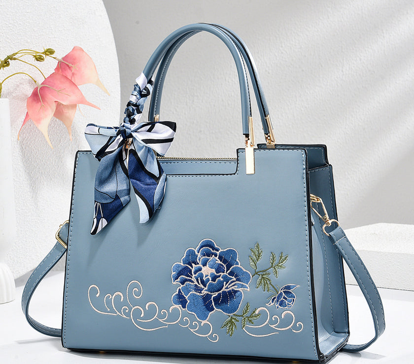 Large Capacity Embroidered Women Bag