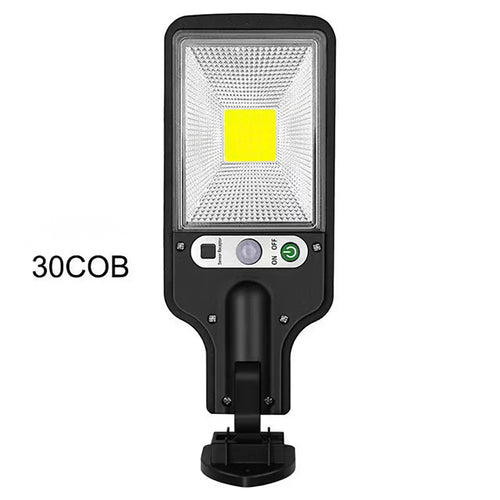 Солнечный уличный светодиодный настенный светильник с водонепроницаемым корпусом человека 3 режима 