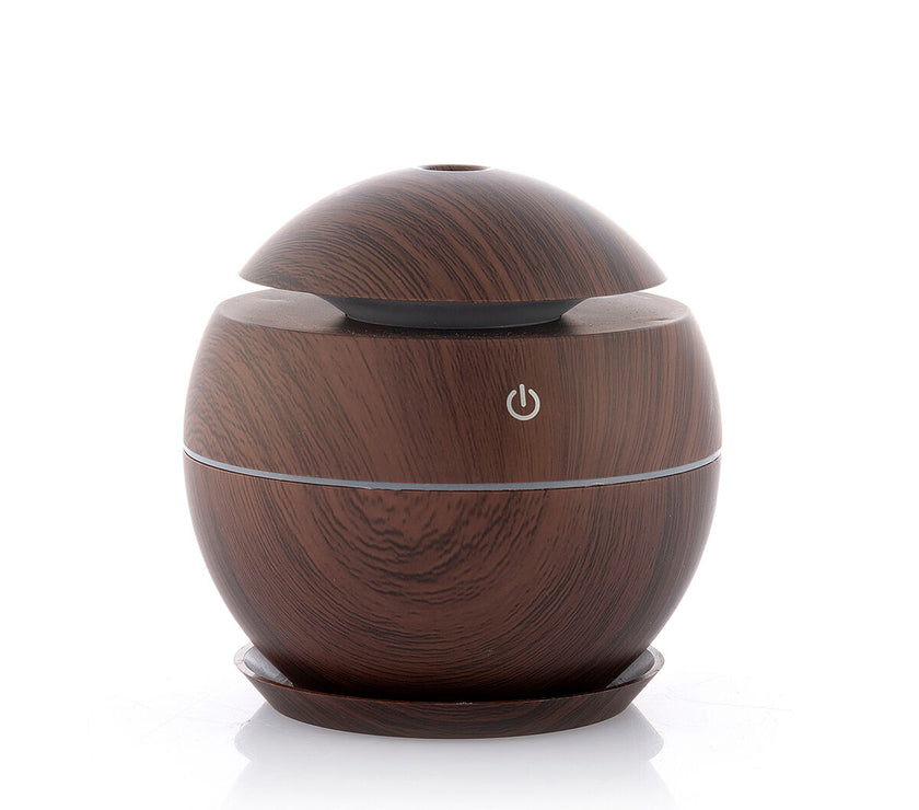 Mini Humidifier Scent Diffuser Dark Walnut InnovaGoods