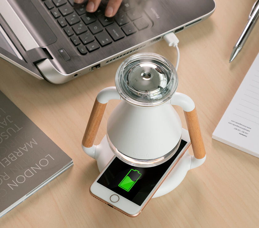 3-in-1 Wireless Charger, Aroma Diffuser and Humidifier Misvolt