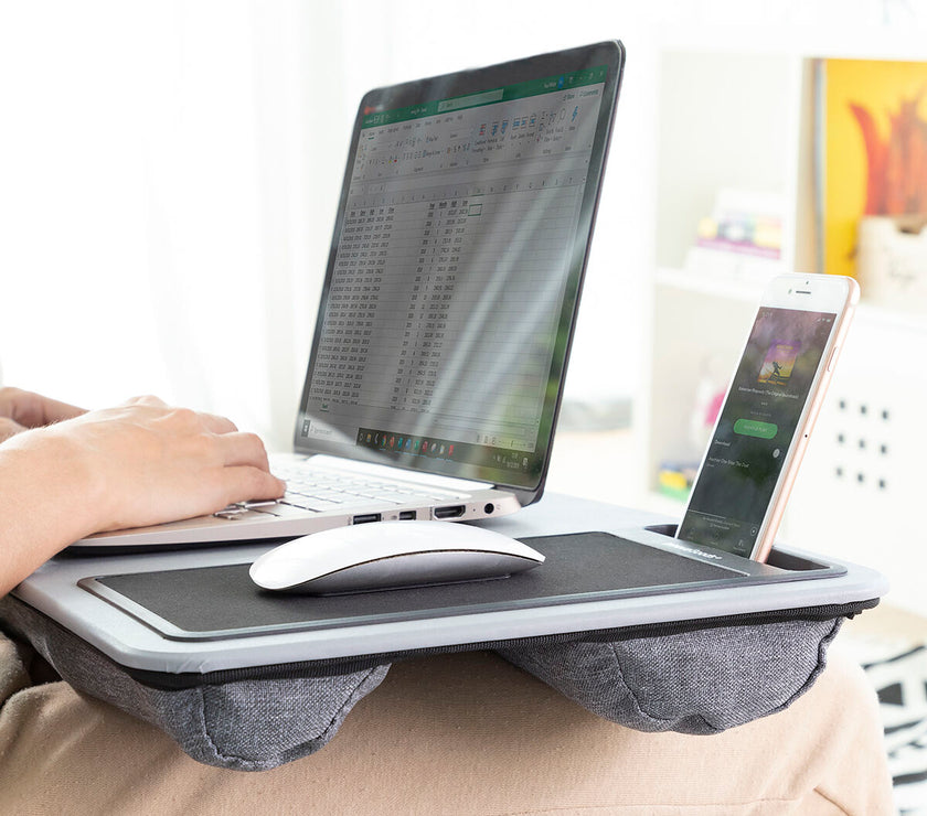 Portable Laptop Desk with XL Cushion Deskion InnovaGoods