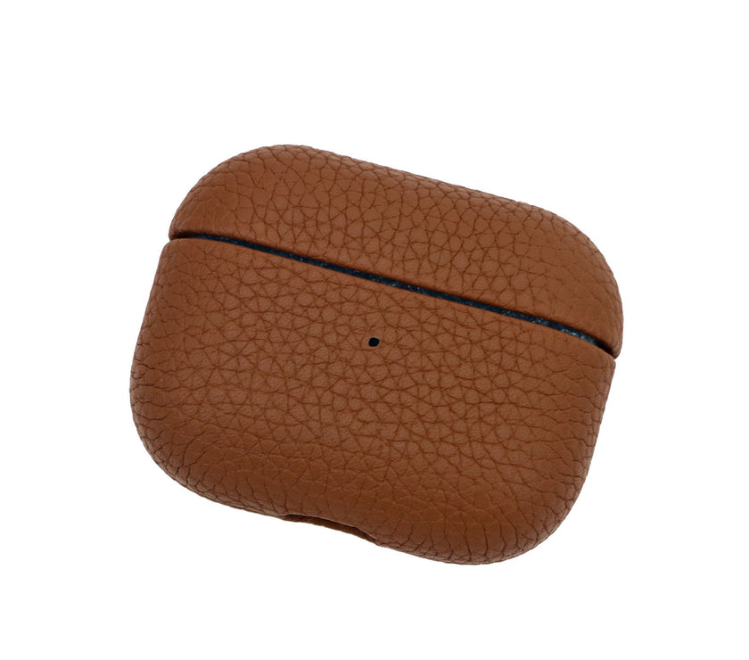 Portable Leather Litchi Pattern Bluetooth Earbuds Case