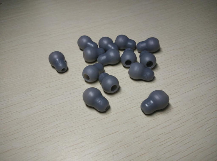 Universal Soft Earbuds Stethoscope Grey And Black
