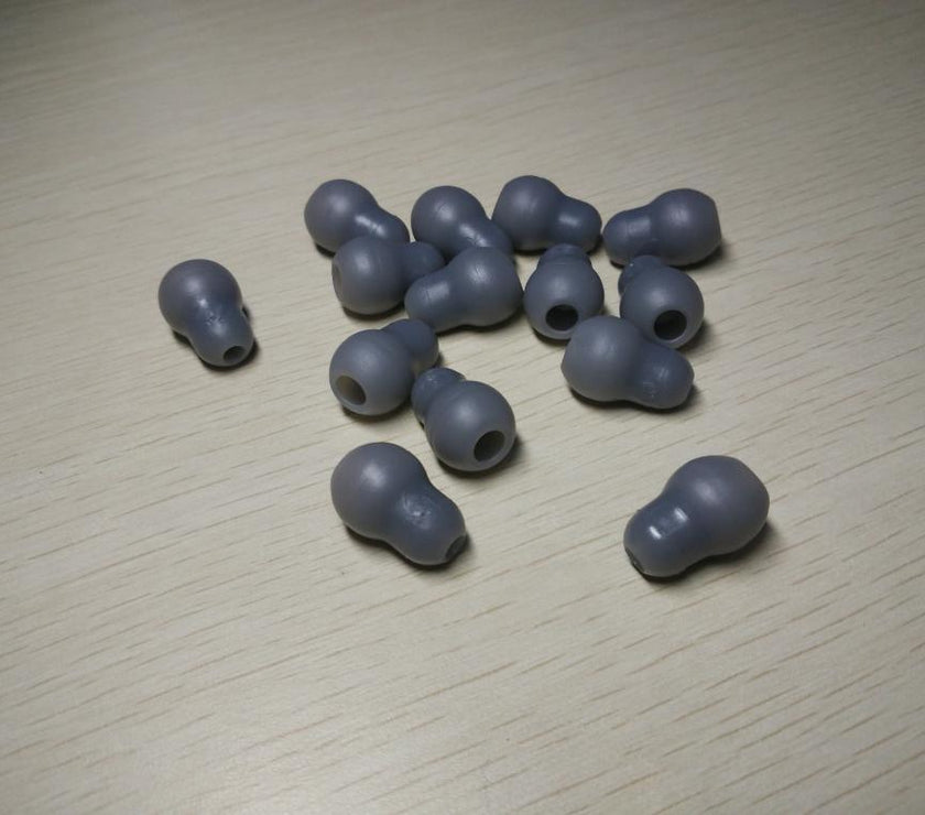 Universal Soft Earbuds Stethoscope Grey And Black