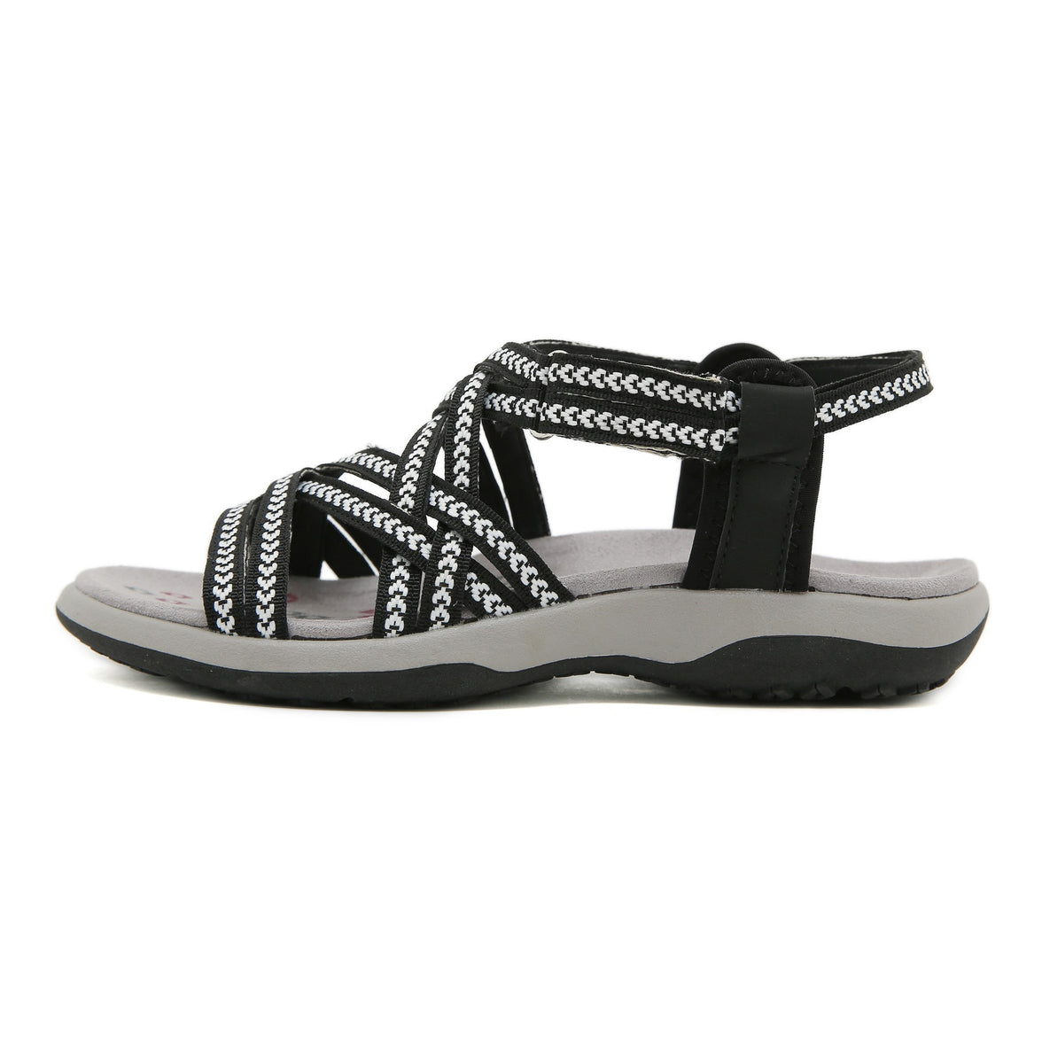 Sports Printed Casual Velcro Plus Size Women's Sandals