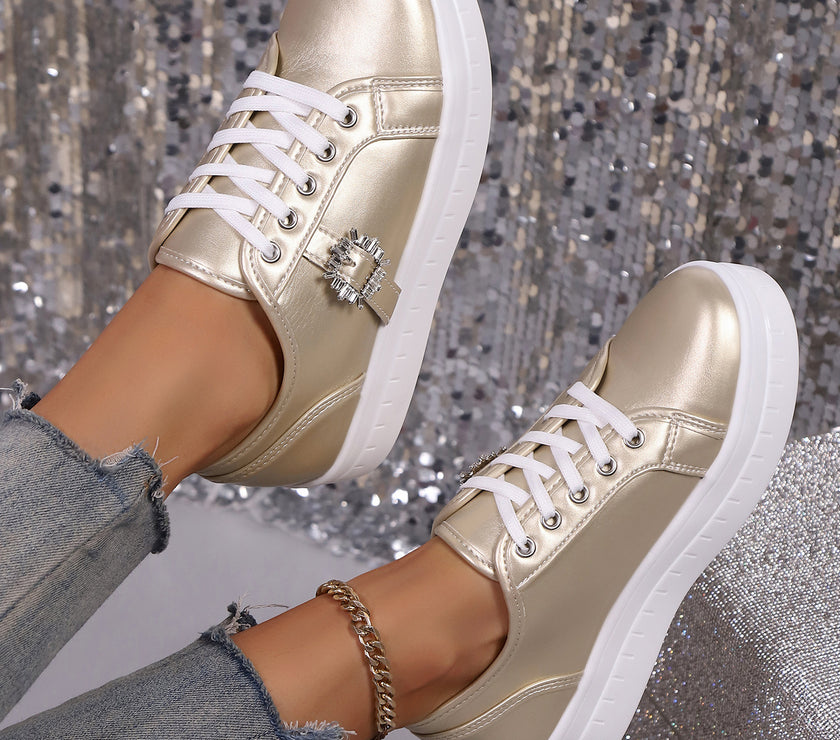 New Soft Bottom Leather Sports Women's Shoes