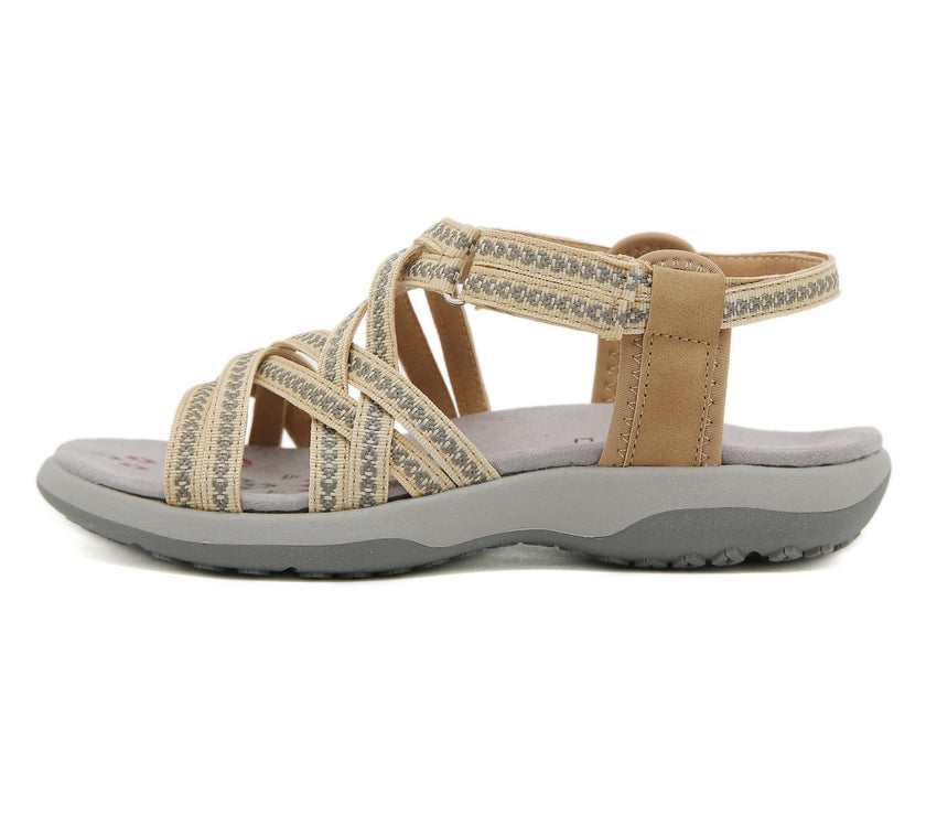 Sports Printed Casual Velcro Plus Size Women's Sandals