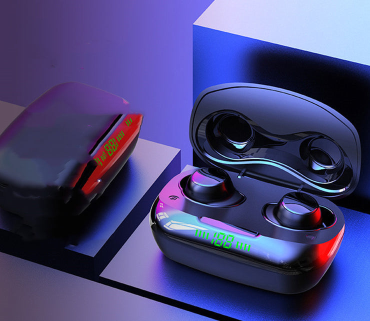 Bluetooth Headset Sports To Work Earbuds Running Binaural