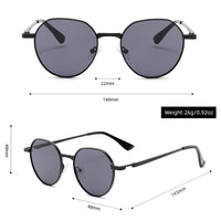 Round Metal Sunglasses UV400 Sunglasses