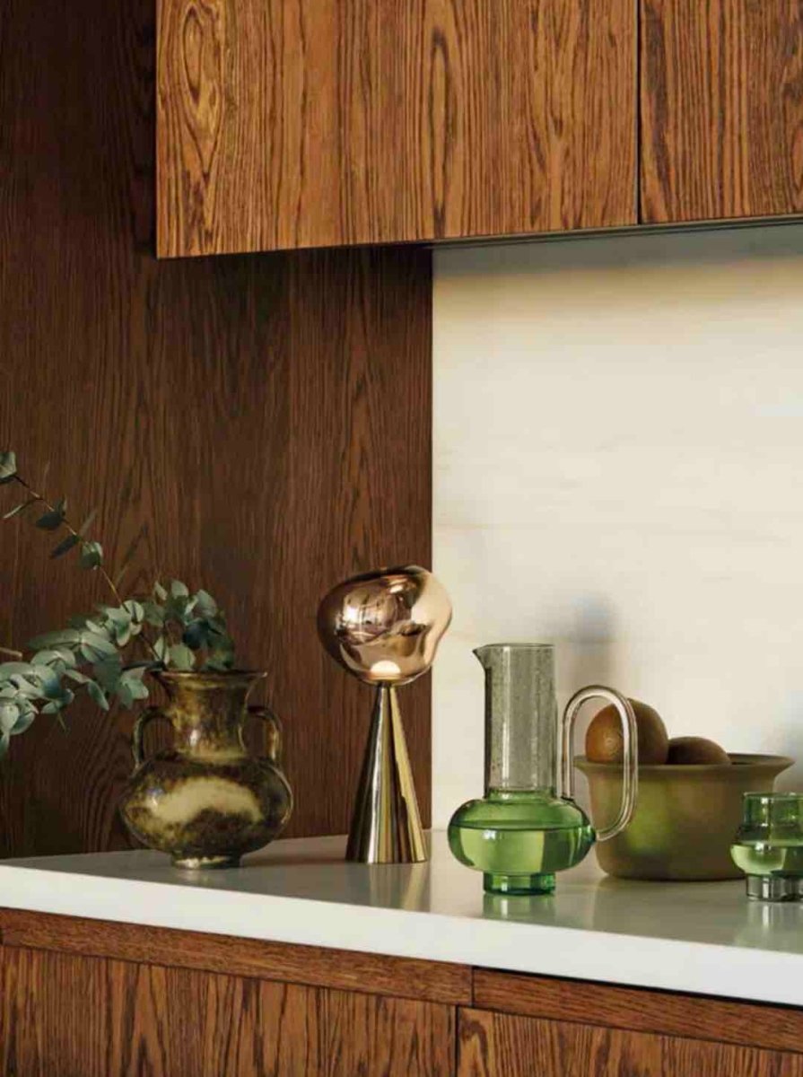 مصباح طاولة LED قابل للتعتيم محمول من Melt - مصباح سرير عصري نورديك 